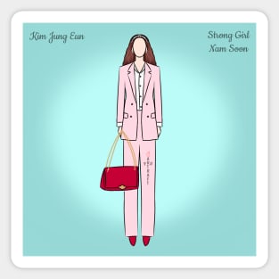 Kim Jung Eun Outfit From Strong Girl Nam Soon Sticker